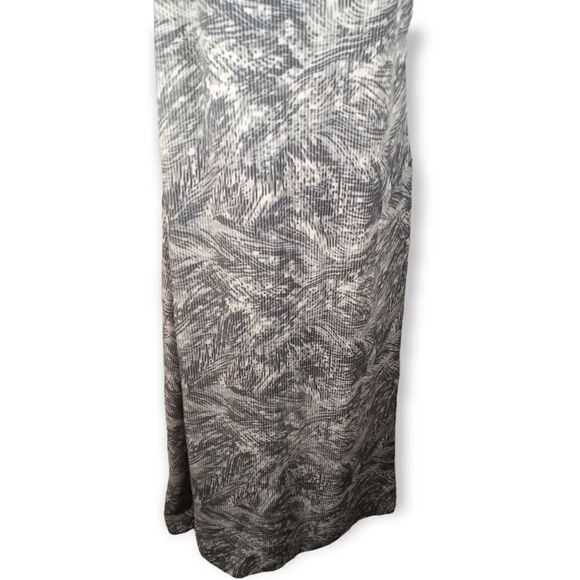 MOSSIMO CHARCOAL SHEER LINED HALTER MAXI DRESS SZ.S EUC - Picture 3 of 8
